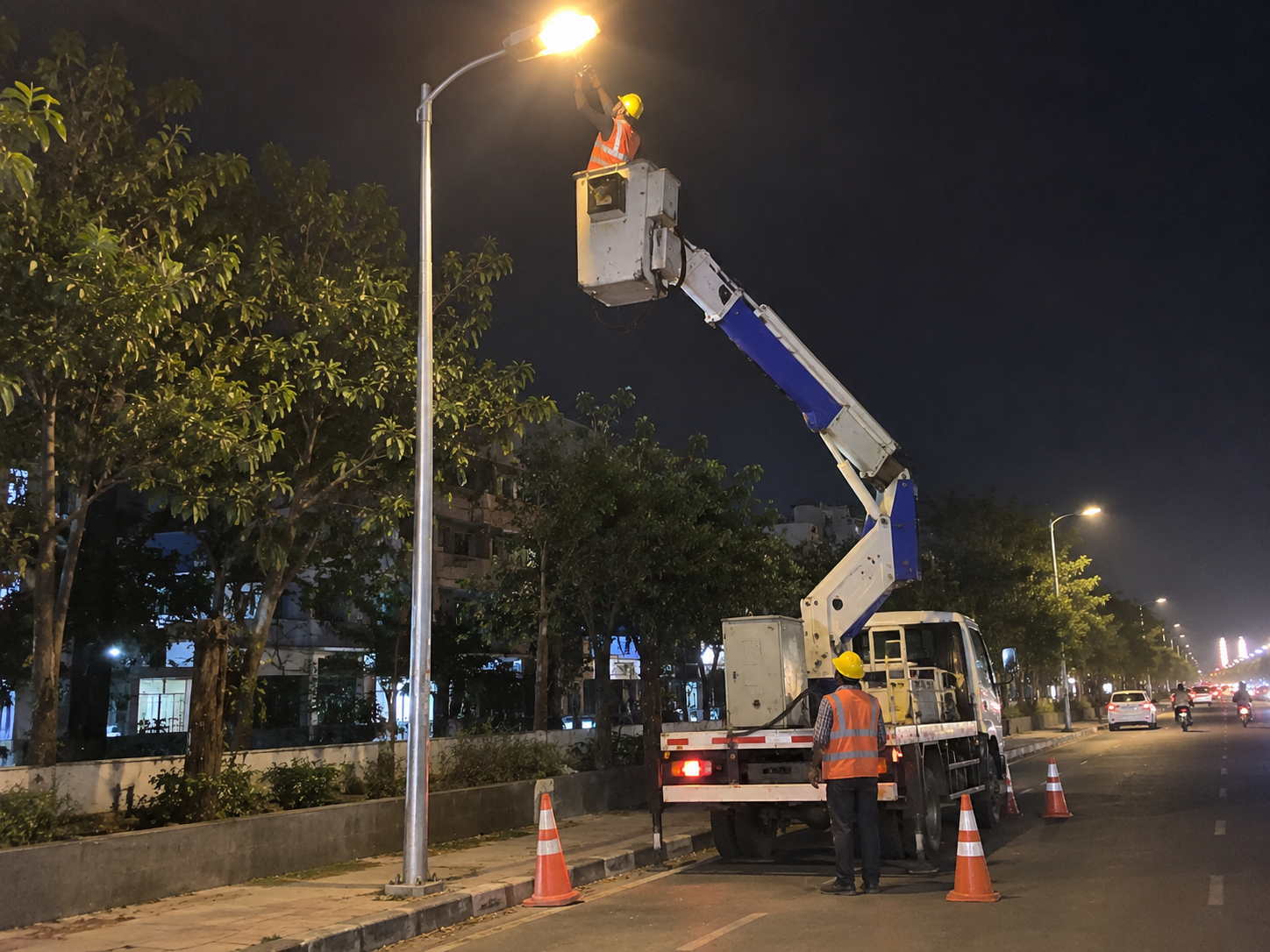 Street Light Installation